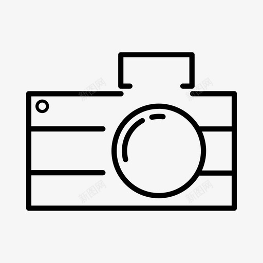 相机摄影照片图标svg_新图网 https://ixintu.com 图片 摄影 旅行 照片 电子 相机