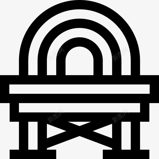 舞台音乐节41线性图标svg_新图网 https://ixintu.com 线性 舞台 音乐节