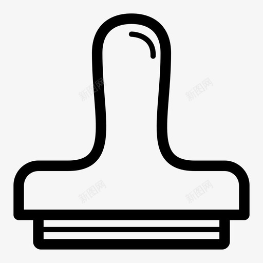 邮票墨水印刷品图标svg_新图网 https://ixintu.com 印刷品 墨水 证明 邮票