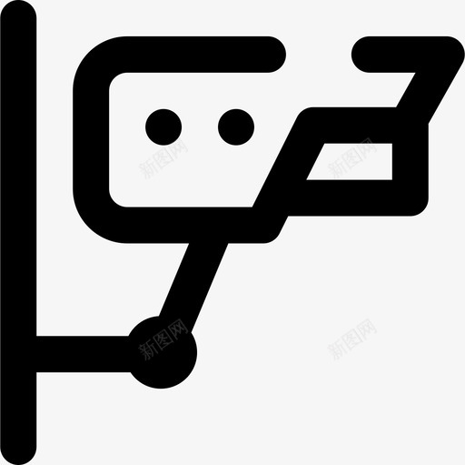 摄像机机场81轮廓图标svg_新图网 https://ixintu.com 摄像机 机场81 轮廓