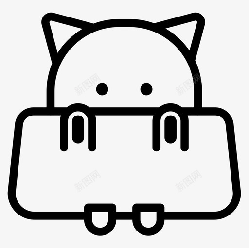 河马动物44直系图标svg_新图网 https://ixintu.com 动物 河马 直系