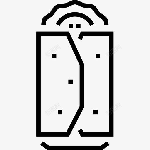 Fajita墨西哥32岁直系图标svg_新图网 https://ixintu.com Fajita 墨西哥32岁 直系