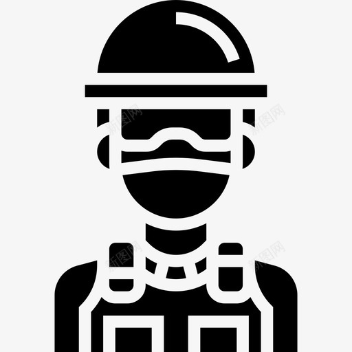 士兵警察12铭文图标svg_新图网 https://ixintu.com 士兵 警察 铭文