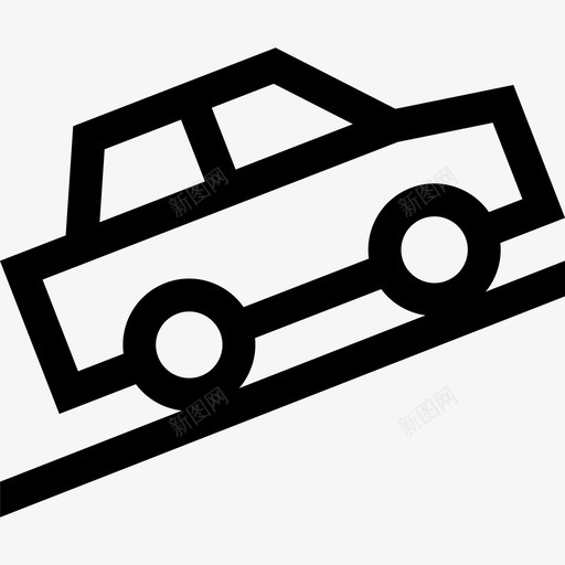 汽车交通和驾驶3直线图标svg_新图网 https://ixintu.com 交通 汽车 直线 驾驶