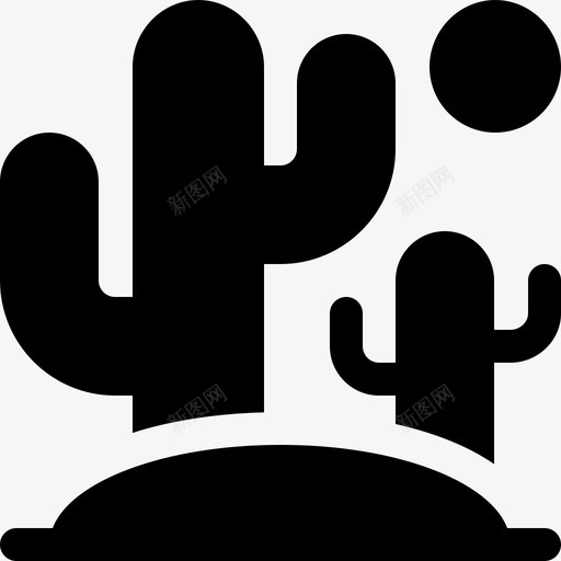 仙人掌墨西哥27填充图标svg_新图网 https://ixintu.com 仙人掌 填充 墨西哥