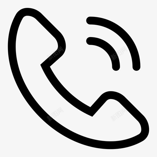 铃声电话援助电话图标svg_新图网 https://ixintu.com 太阳 帐户 援助 日落 时钟 显示器 电话 礼物 联系方式 铃声电话