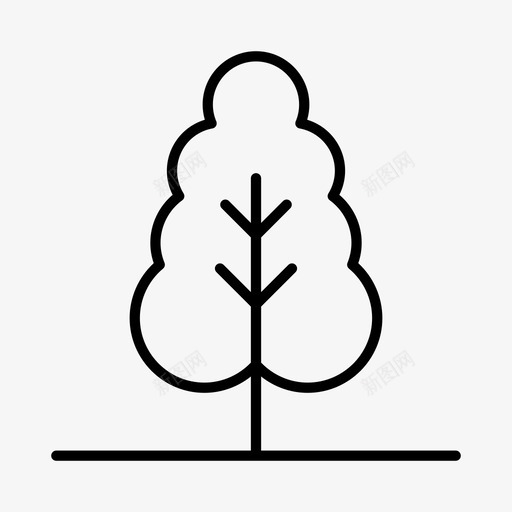 树木生态环境图标svg_新图网 https://ixintu.com 公园 树木 环境 生态 自然