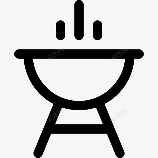格栅弹簧47线性图标svg_新图网 https://ixintu.com 弹簧 格栅 线性