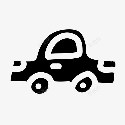 汽车涂鸦手绘图标svg_新图网 https://ixintu.com 手绘 汽车 涂鸦 运输