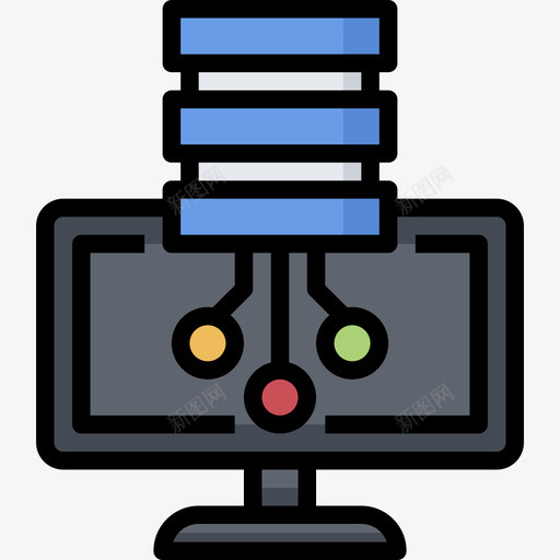 数据存储业务分析3线性颜色图标svg_新图网 https://ixintu.com 业务 分析 存储 数据 线性 颜色