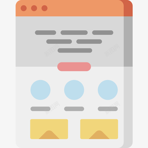 登录页web开发53平面图标svg_新图网 https://ixintu.com web 平面 开发 登录