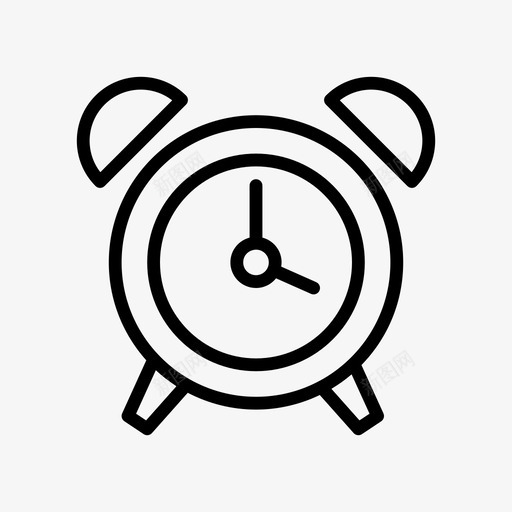 闹钟提醒器计时器图标svg_新图网 https://ixintu.com 手表 提醒器 计时器 闹钟