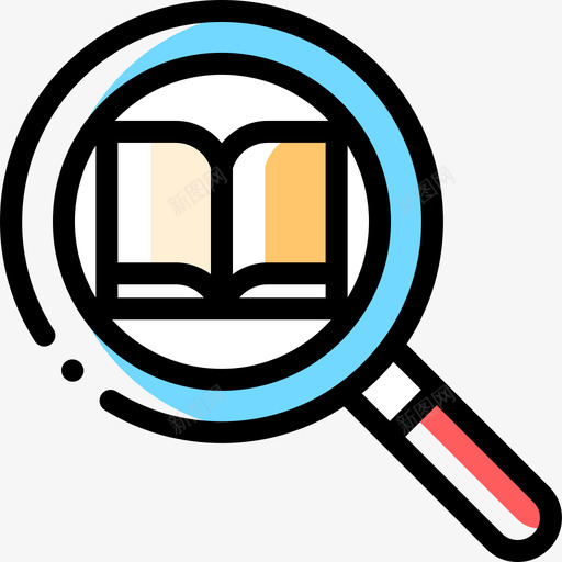 学习自由时间17颜色省略图标svg_新图网 https://ixintu.com 学习 自由时间17 颜色省略