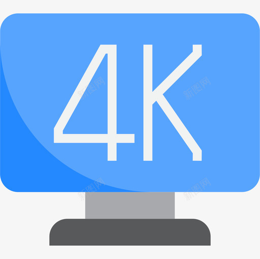 4k73电影院公寓图标svg_新图网 https://ixintu.com 4k 73电影院 公寓