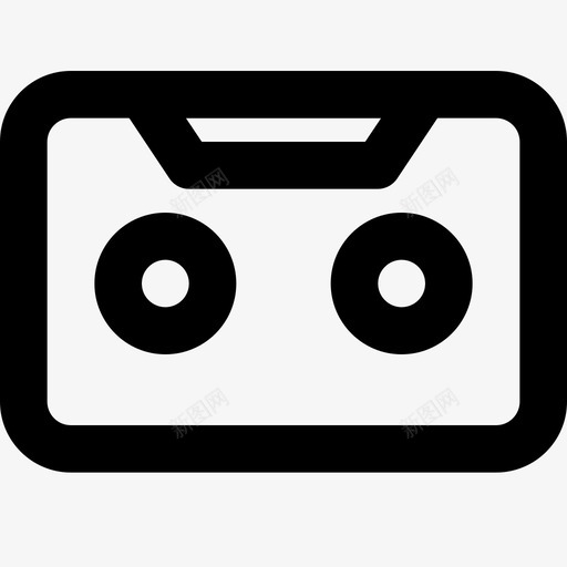 盒式磁带音频播放器多媒体图标svg_新图网 https://ixintu.com 图标 多媒体 播放器 盒式 磁带 视频 音乐 音频