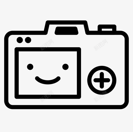 照相摄像机多媒体技术图标svg_新图网 https://ixintu.com 多媒体 技术 摄像机 照相 线性
