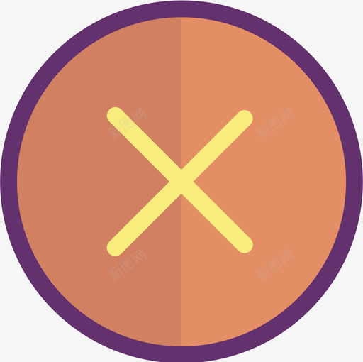 取消基本图标9线性颜色svg_新图网 https://ixintu.com 取消 图标 基本 线性 颜色