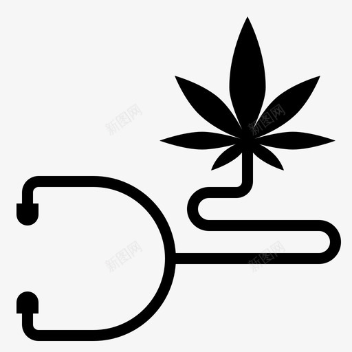 医用大麻替代品大麻图标svg_新图网 https://ixintu.com 医用 大麻 替代 替代品 药物