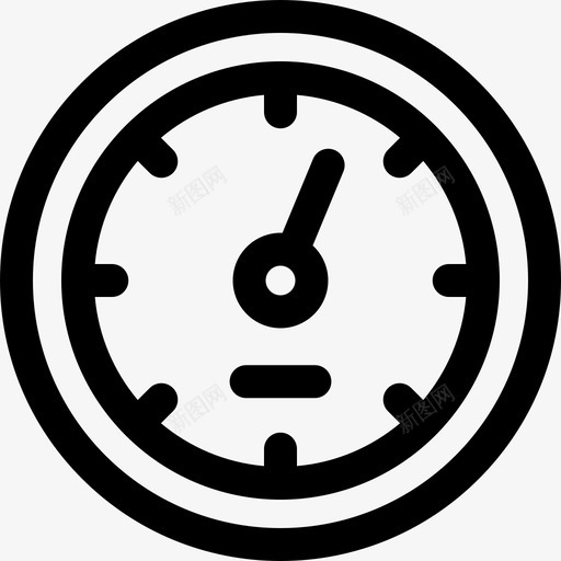 速度表速度表2线性图标svg_新图网 https://ixintu.com 线性 速度表 速度表2