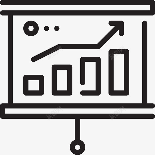 增长fintech15线性图标svg_新图网 https://ixintu.com fintech 增长 线性