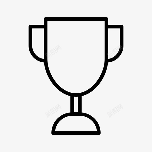 奖杯最佳胜利图标svg_新图网 https://ixintu.com 办公室 奖杯 最佳 热线 胜利 赢家