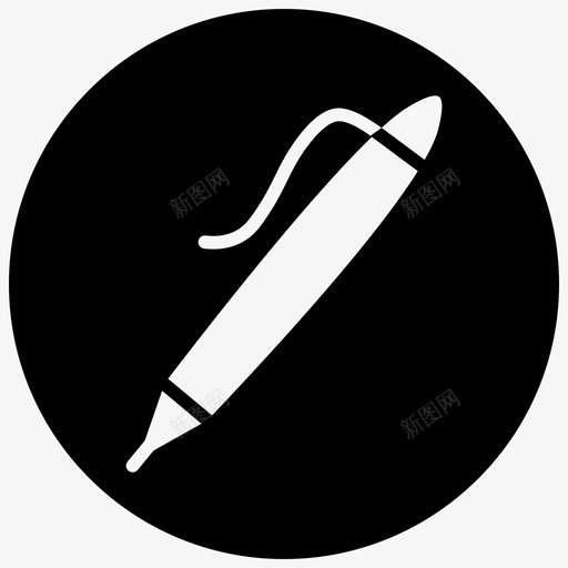 铅笔便笺书写图标svg_新图网 https://ixintu.com 书写 便笺 文具用品 铅笔
