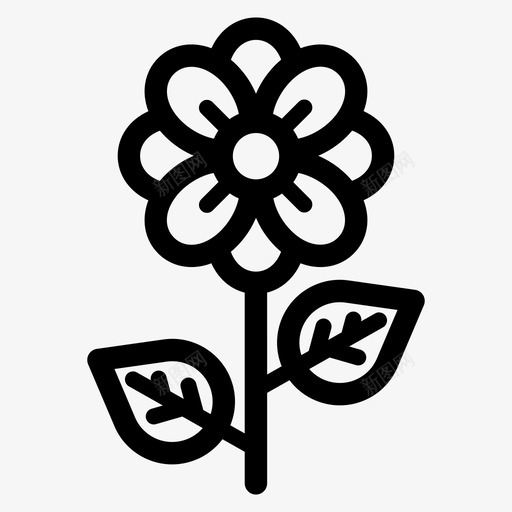 花美人山茶图标svg_新图网 https://ixintu.com 园艺 山茶 春天 美人