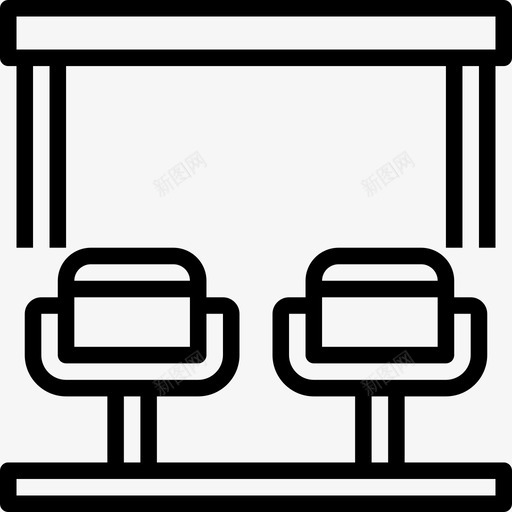 建筑与城市现代城市线性图标svg_新图网 https://ixintu.com 建筑与城市 现代城市 线性
