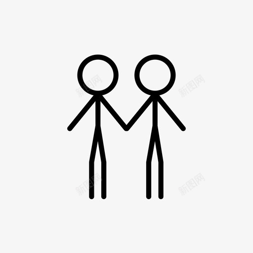 情人男友情侣图标svg_新图网 https://ixintu.com 伴侣 婚礼 情人 情侣 未婚夫 爱情 男友