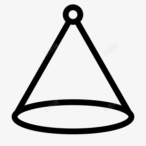 生日帽svg_新图网 https://ixintu.com 生日帽