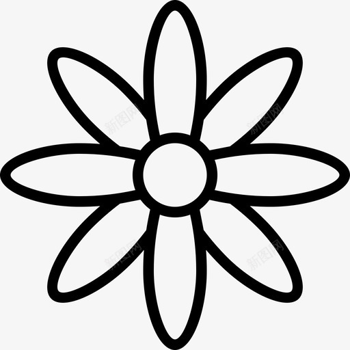 花自然植物图标svg_新图网 https://ixintu.com 植物 精华薄 自然 花
