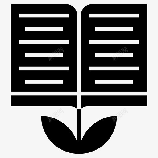 知识成长教育成长知识发展图标svg_新图网 https://ixintu.com 学习 教育字形矢量图标集 教育成长 知识传播 知识发展 知识成长