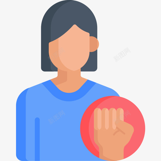 女人女人节5平淡图标svg_新图网 https://ixintu.com 女人 女人节5 平淡