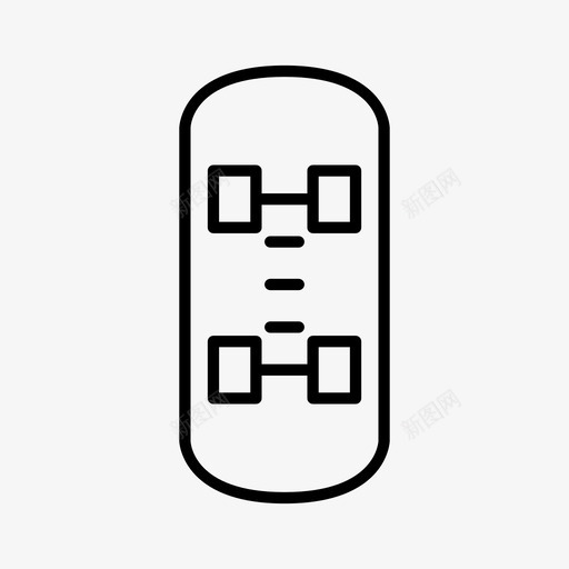 滑板玩耍打滚图标svg_新图网 https://ixintu.com 打滚 滑板 玩耍 购物