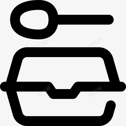 特百惠食品配送13线性图标svg_新图网 https://ixintu.com 特百惠 线性 食品配送13