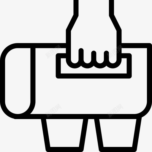 外卖35号咖啡厅直系图标svg_新图网 https://ixintu.com 35号咖啡厅 外卖 直系