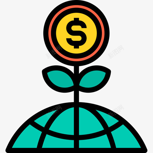 商务商务管理33线性颜色图标svg_新图网 https://ixintu.com 商务 商务管理 线性 颜色