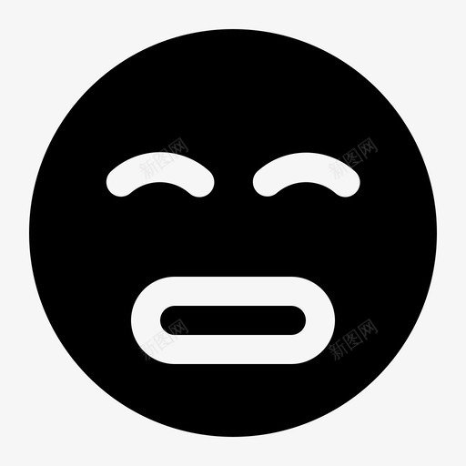 病人表情符号脸图标svg_新图网 https://ixintu.com 病人 笑脸 符号 表情