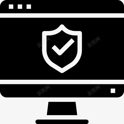 保护网站和windows界面1填充图标svg_新图网 https://ixintu.com windows 保护 填充 界面 网站