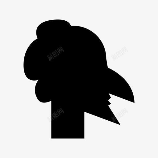 巫师头男图标svg_新图网 https://ixintu.com 头像 巫师 用户