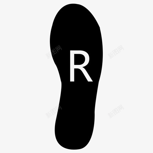 右脚svg_新图网 https://ixintu.com 右脚