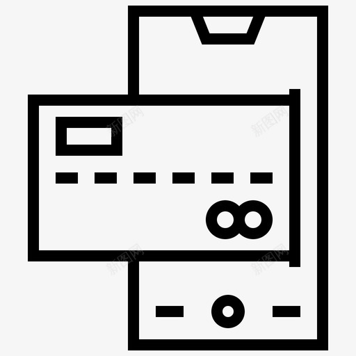 购物电子商务市场营销图标svg_新图网 https://ixintu.com 市场营销 手机 智能 电子商务 购物