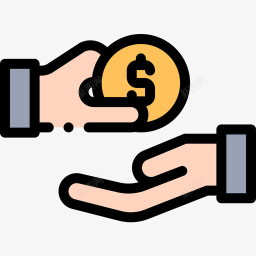 商业与金融银行业72线性颜色图标svg_新图网 https://ixintu.com 商业 线性 金融 银行业 颜色