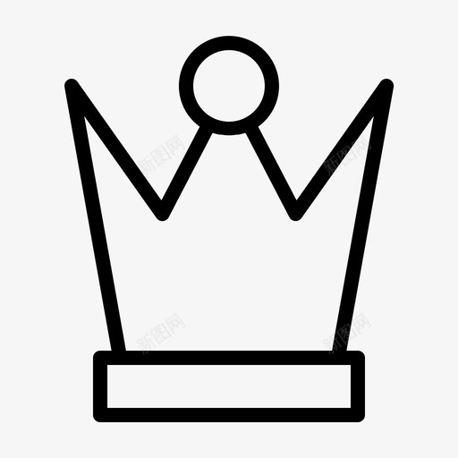 皇冠珠宝大王皇冠珠宝王王国图标svg_新图网 https://ixintu.com 大王 物体 王后 王国 珠宝 皇冠