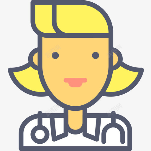 医生工作2线性颜色图标svg_新图网 https://ixintu.com 医生 工作 线性 颜色