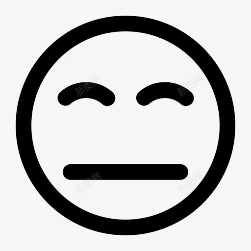 病人表情符号脸图标svg_新图网 https://ixintu.com 病人 笑脸 脸 表情符号 表情轮廓