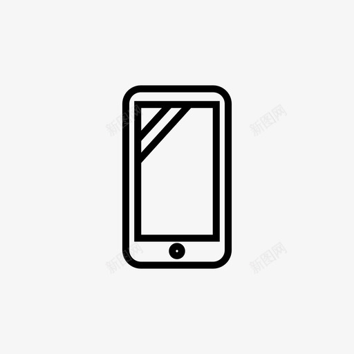 智能手机应用程序通话图标svg_新图网 https://ixintu.com 应用程序 手机 智能手机 通话