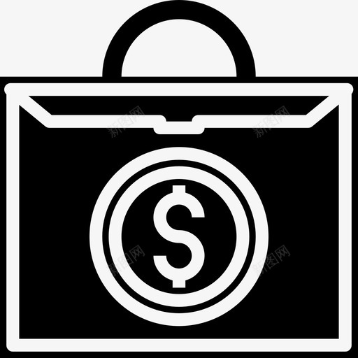 钱袋银行金融6稳健图标svg_新图网 https://ixintu.com 稳健 金融 钱袋 银行