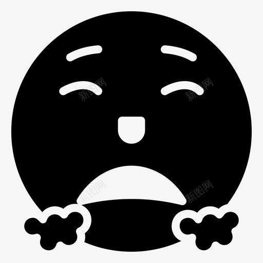 暴躁的表情表情符号悲伤的表情图标svg_新图网 https://ixintu.com 一组 化身 字形 强调 悲伤 暴躁 笑脸 符号 紧张 表情
