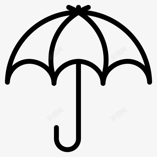 伞家庭生活方式图标svg_新图网 https://ixintu.com 在一起 大纲 家庭 微笑 父母 生活 生活方式